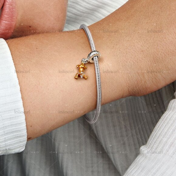 Pandora Disney Winnie the Pooh Tigger Dangle Charm - Picture 4 of 5